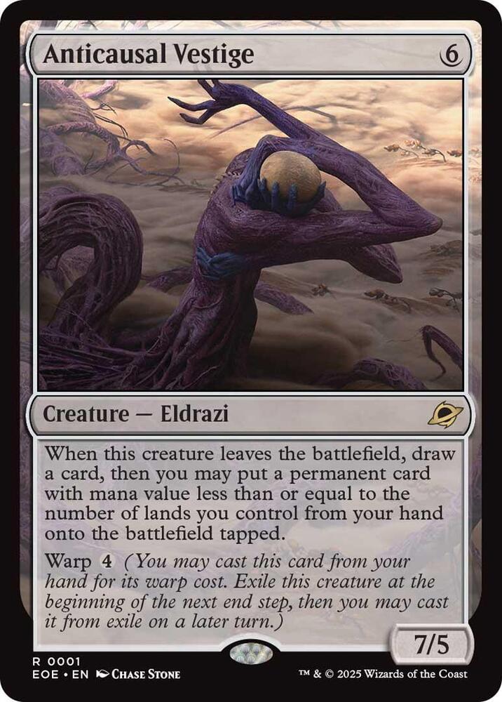 Anticausal Vestige (1) [Edge of Eternities]
