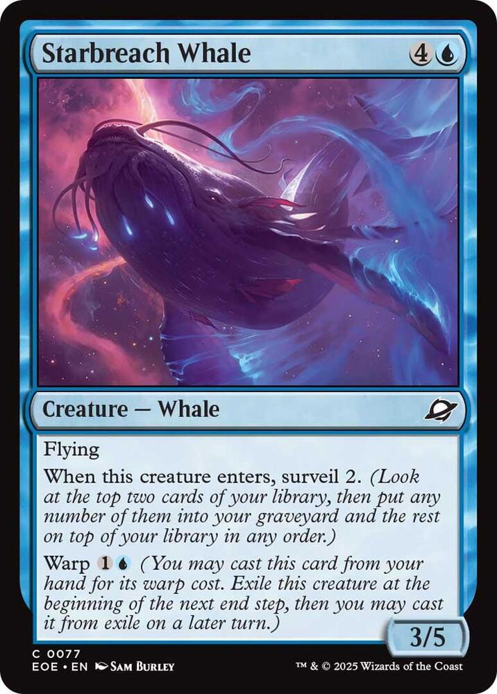 Starbreach Whale (77) [Edge of Eternities]