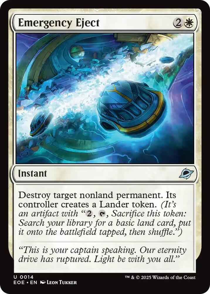 Emergency Eject (14) [Edge of Eternities]