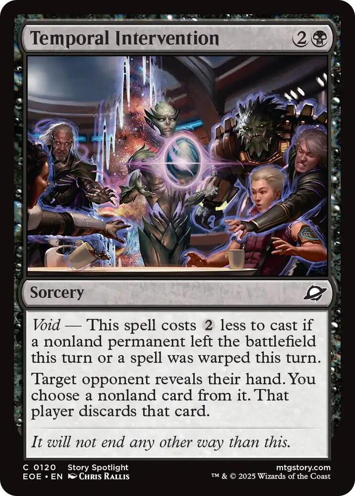 Temporal Intervention (120) [Edge of Eternities]