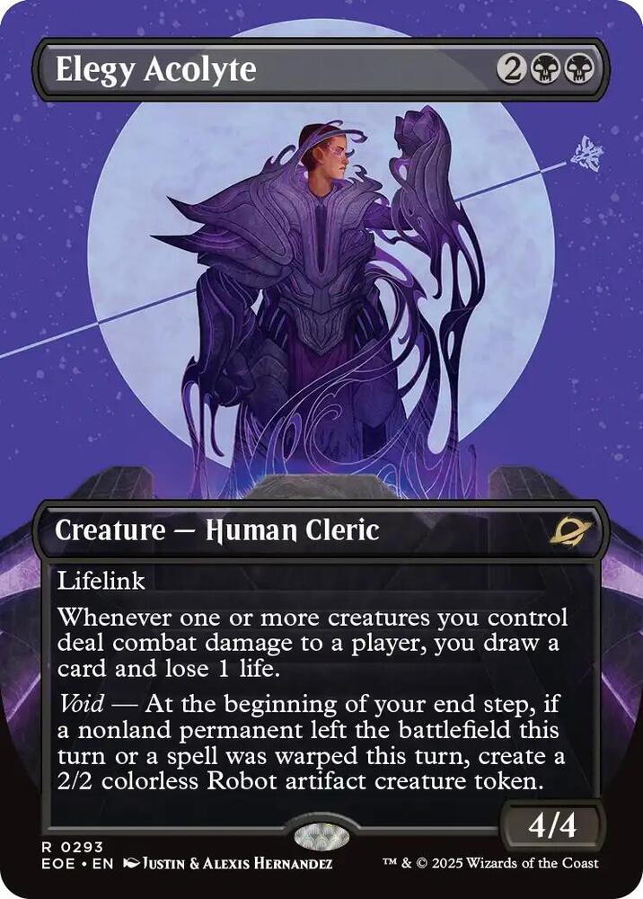 Elegy Acolyte (Borderless) (293) [Edge of Eternities]