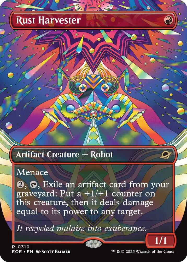 Rust Harvester (Borderless) (310) [Edge of Eternities]