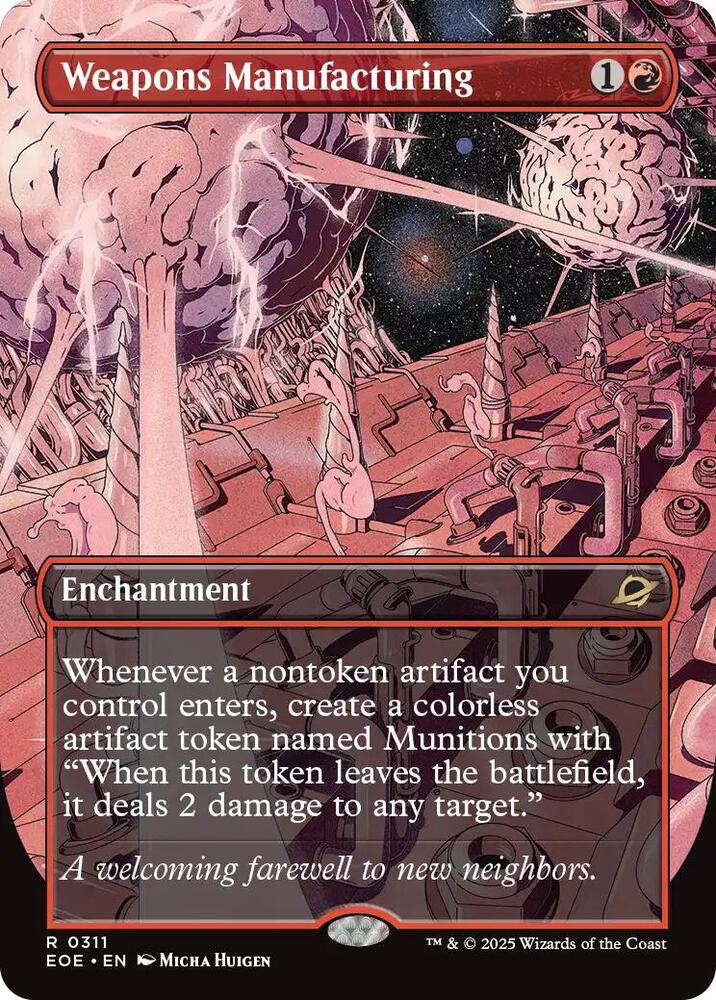 Weapons Manufacturing (Borderless) (311) [Edge of Eternities]