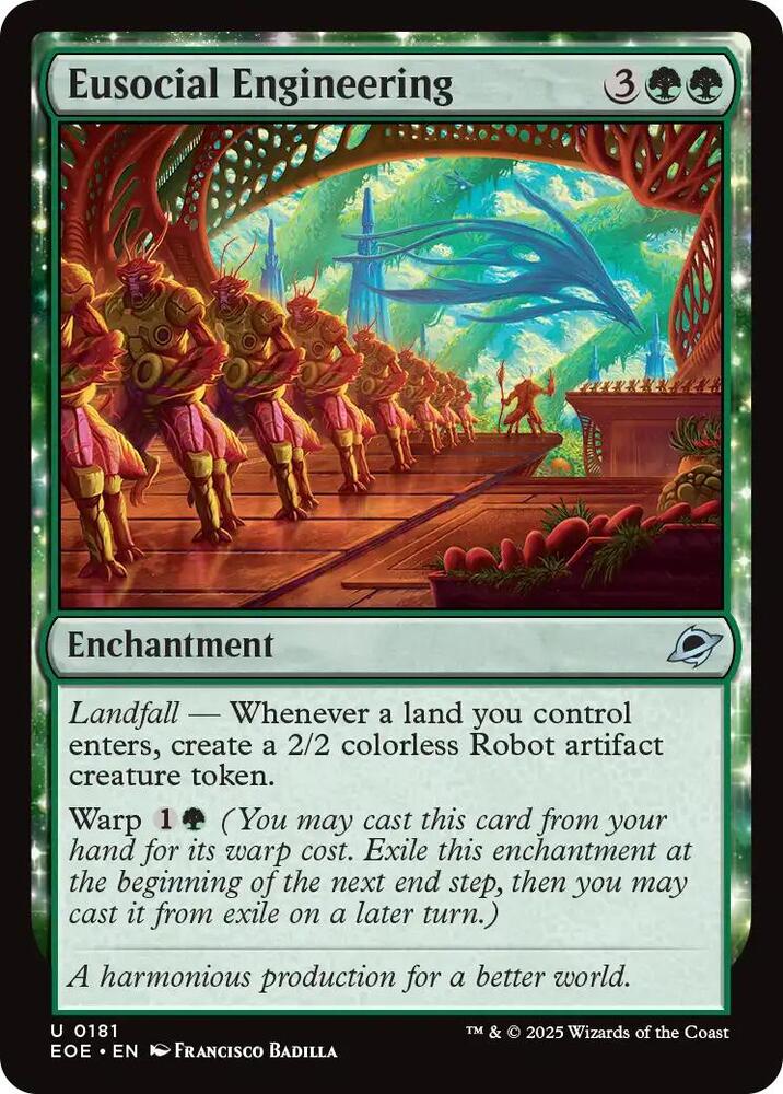 Eusocial Engineering (181) [Edge of Eternities]