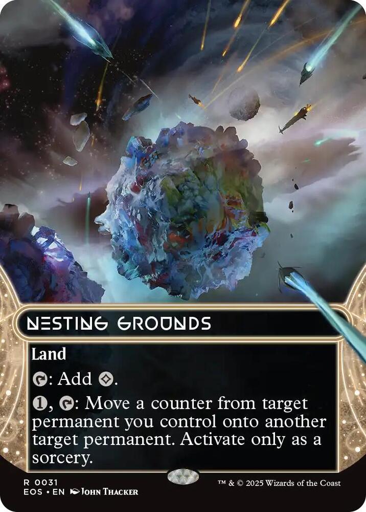 Nesting Grounds (0031) (Borderless) [Edge of Eternities: Stellar Sights]