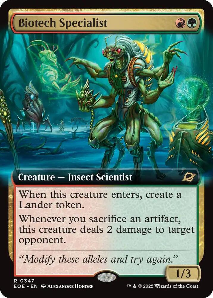 Biotech Specialist (Extended Art) (347) [Edge of Eternities]