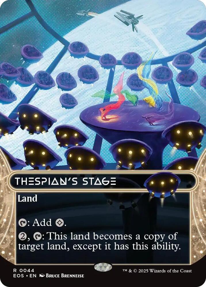 Thespian's Stage (0044) (Borderless) [Edge of Eternities: Stellar Sights]