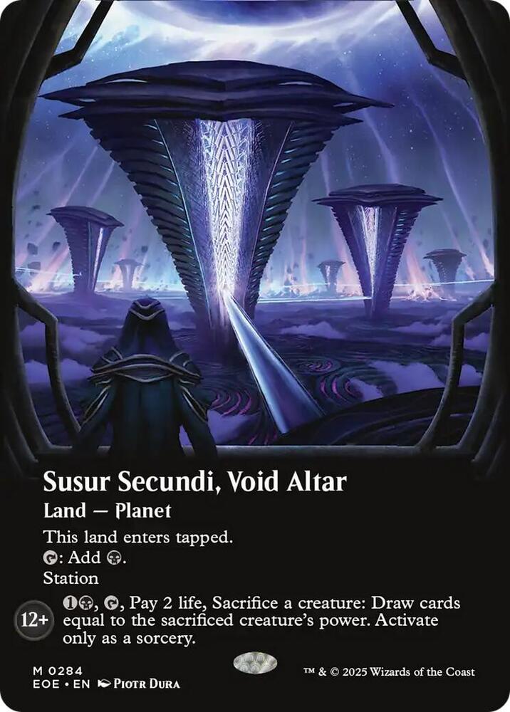 Susur Secundi, Void Altar (Borderless) (284) [Edge of Eternities]