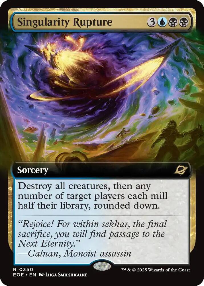 Singularity Rupture (Extended Art) (350) [Edge of Eternities]
