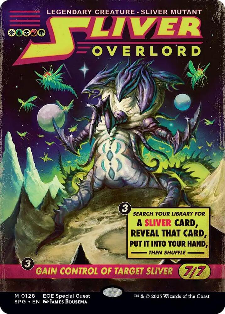 Sliver Overlord (Showcase) (128) [Special Guests]