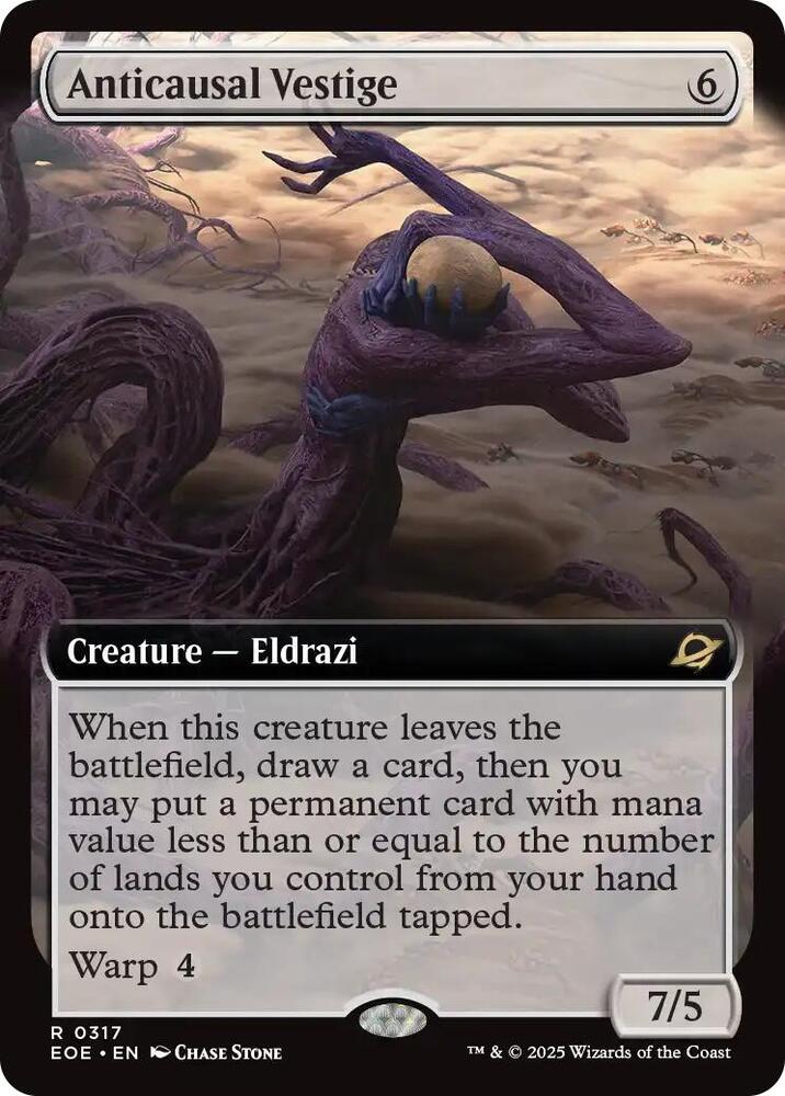Anticausal Vestige (Extended Art) (317) [Edge of Eternities]