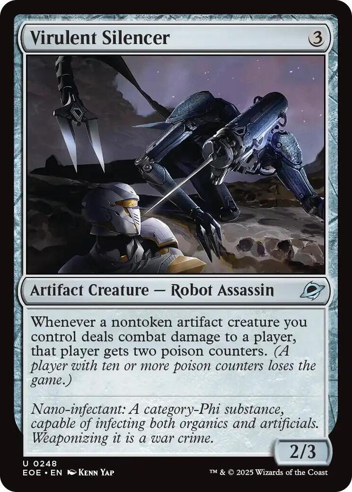 Virulent Silencer (248) [Edge of Eternities]