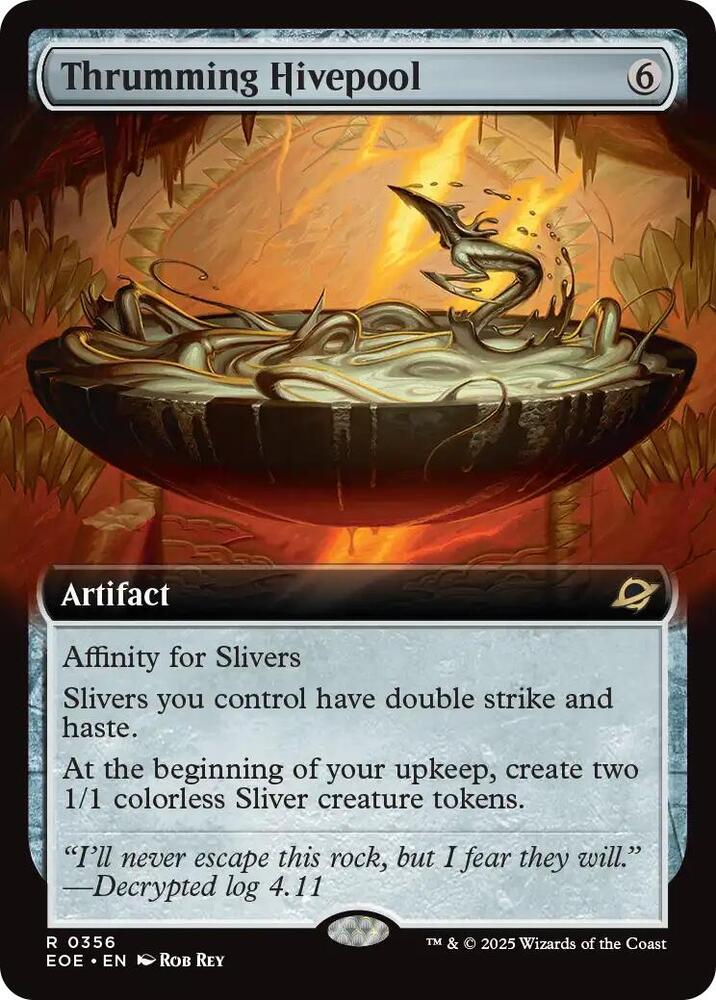 Thrumming Hivepool (Extended Art) (356) [Edge of Eternities]