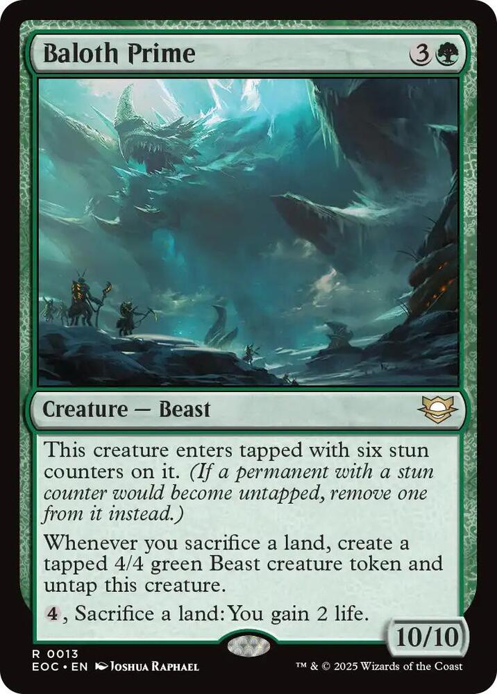 Baloth Prime (13) [Edge of Eternities Commander]
