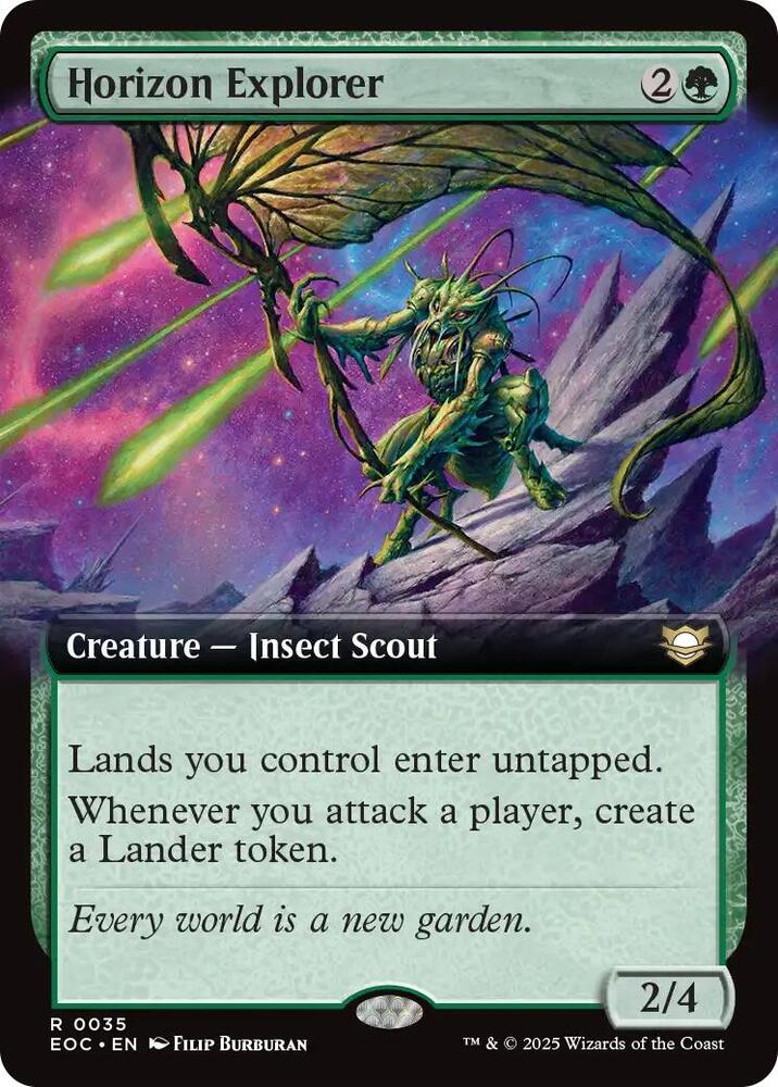 Horizon Explorer (Extended Art) (35) [Edge of Eternities Commander]