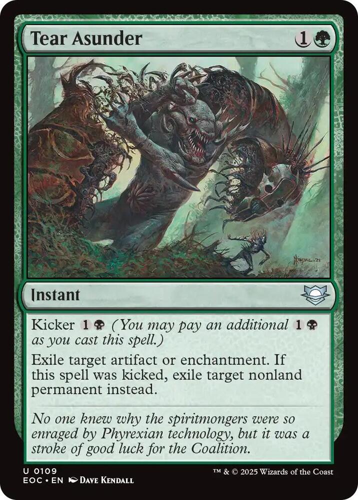 Tear Asunder (109) [Edge of Eternities Commander]