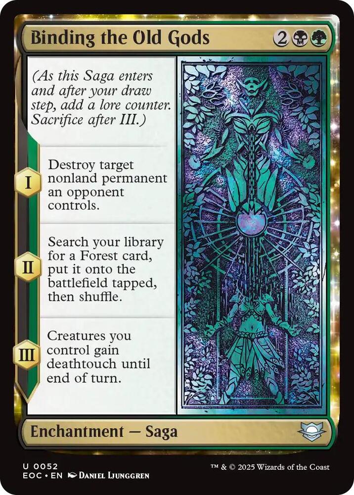 Binding the Old Gods (52) [Edge of Eternities Commander]