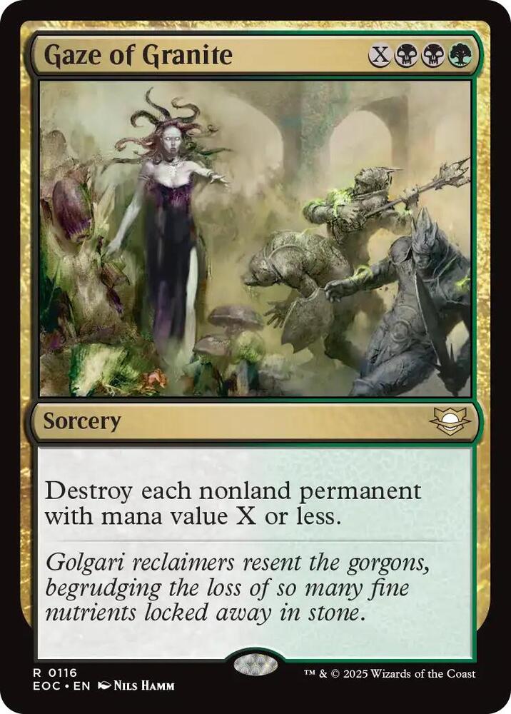 Gaze of Granite (116) [Edge of Eternities Commander]