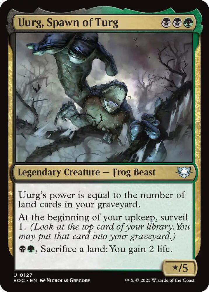 Uurg, Spawn of Turg (127) [Edge of Eternities Commander]