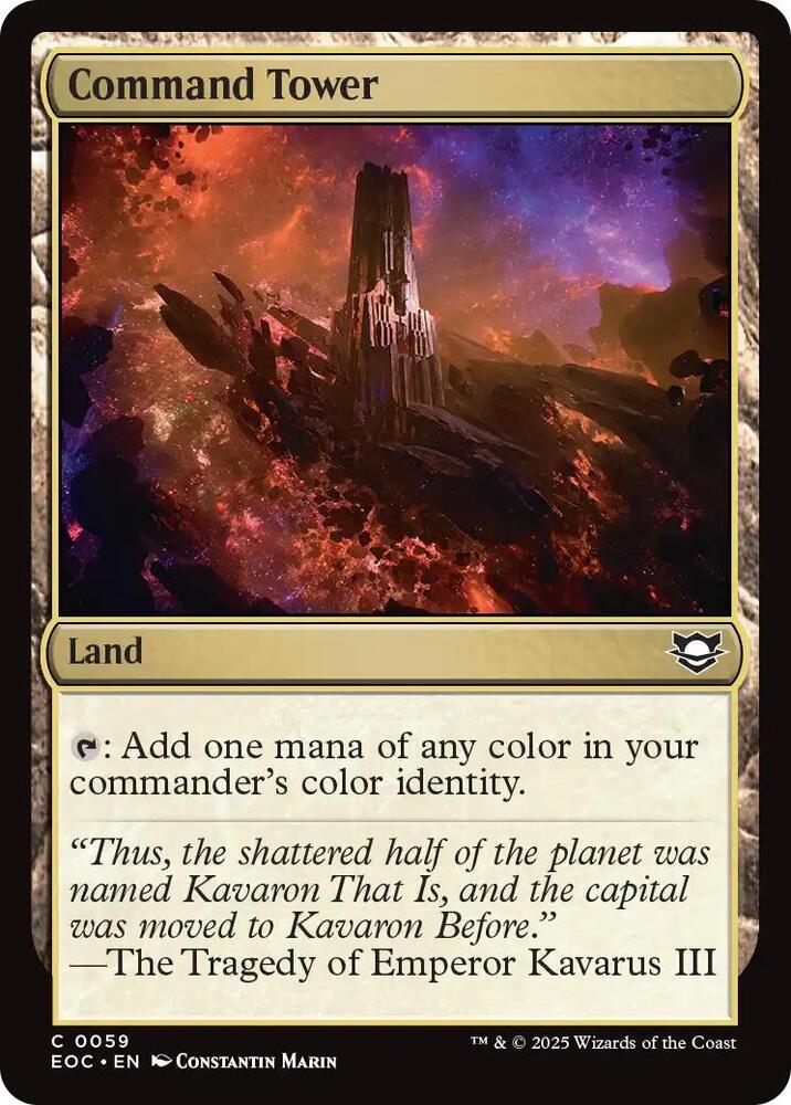 Command Tower (59) [Edge of Eternities Commander]
