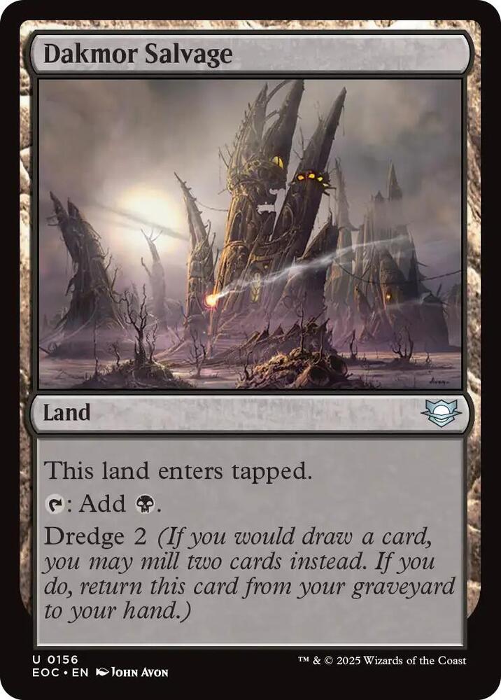 Dakmor Salvage (156) [Edge of Eternities Commander]