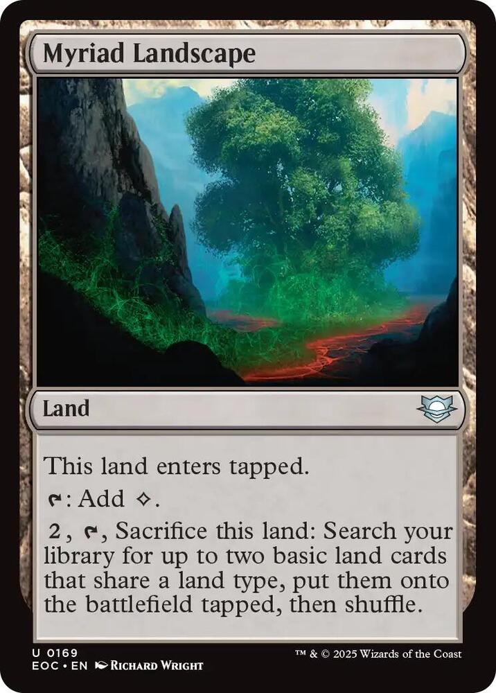 Myriad Landscape (169) [Edge of Eternities Commander]