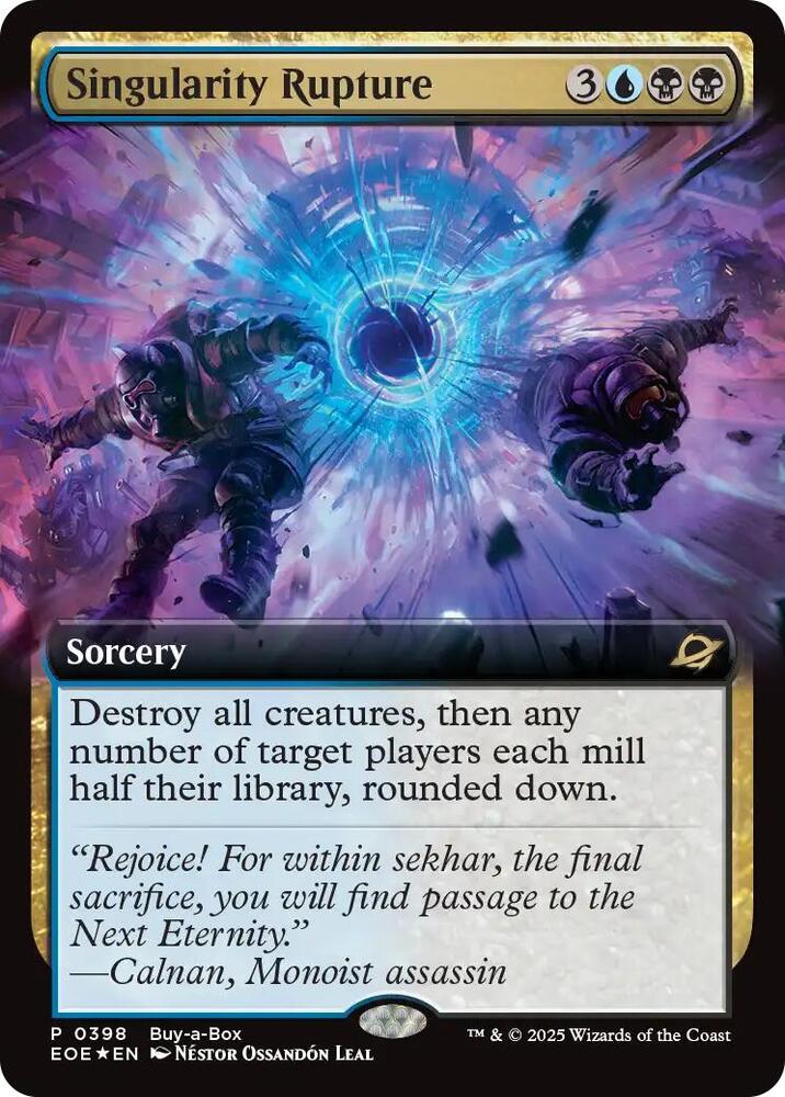 Singularity Rupture (Extended Art) (398) [Buy-A-Box Promos]