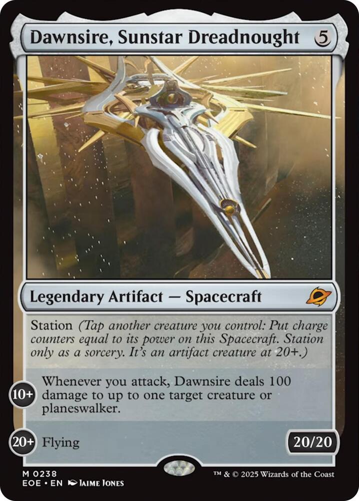 Dawnsire, Sunstar Dreadnought (238) [Edge of Eternities]