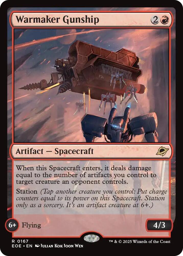 Warmaker Gunship (167) [Edge of Eternities]