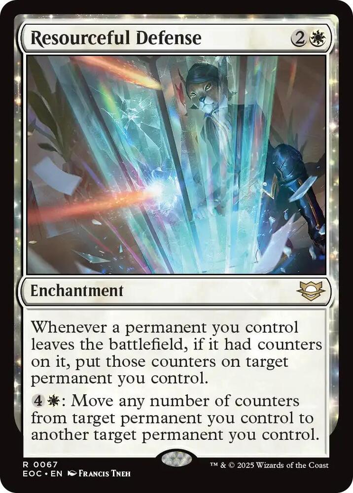 Resourceful Defense (67) [Edge of Eternities Commander]