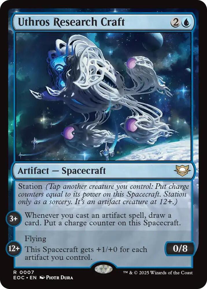 Uthros Research Craft (7) [Edge of Eternities Commander]