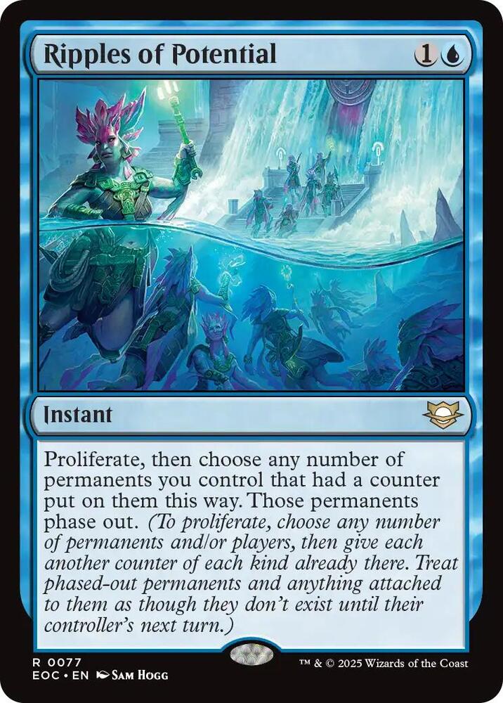Ripples of Potential (77) [Edge of Eternities Commander]
