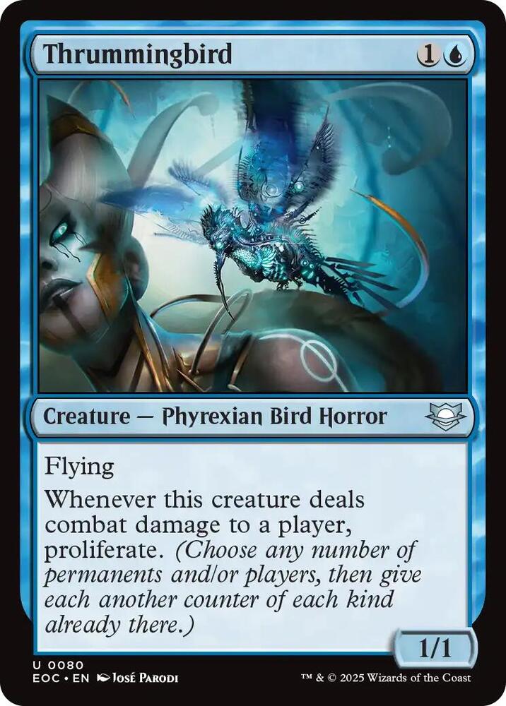 Thrummingbird (80) [Edge of Eternities Commander]