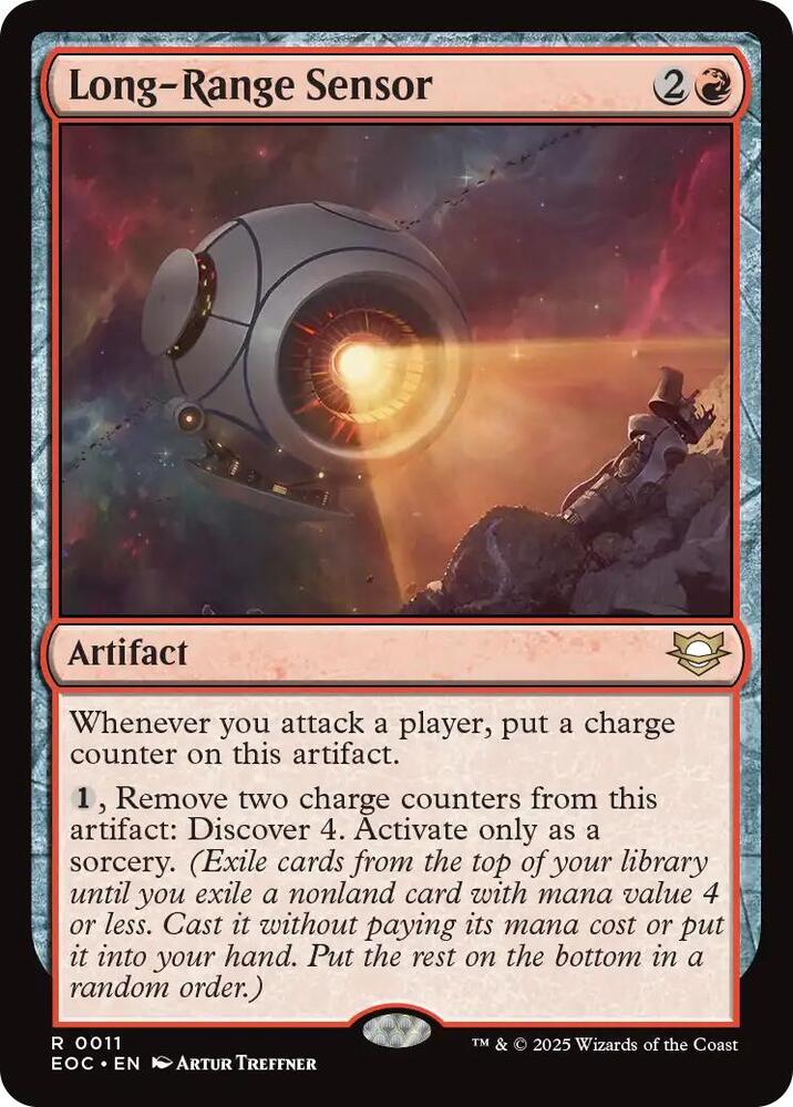 Long-Range Sensor (11) [Edge of Eternities Commander]