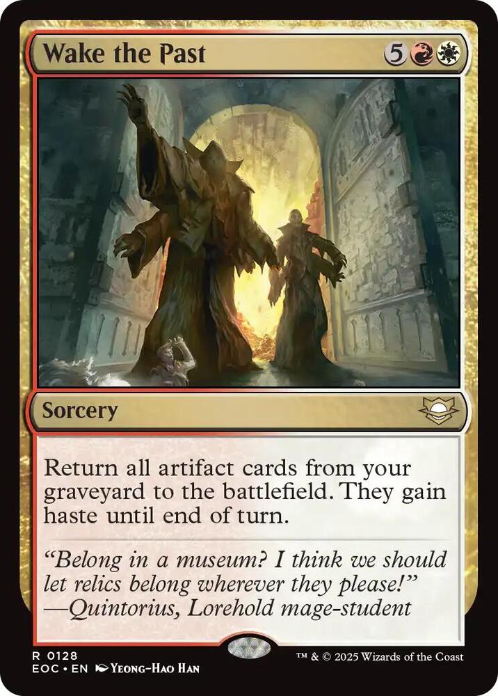 Wake the Past (128) [Edge of Eternities Commander]