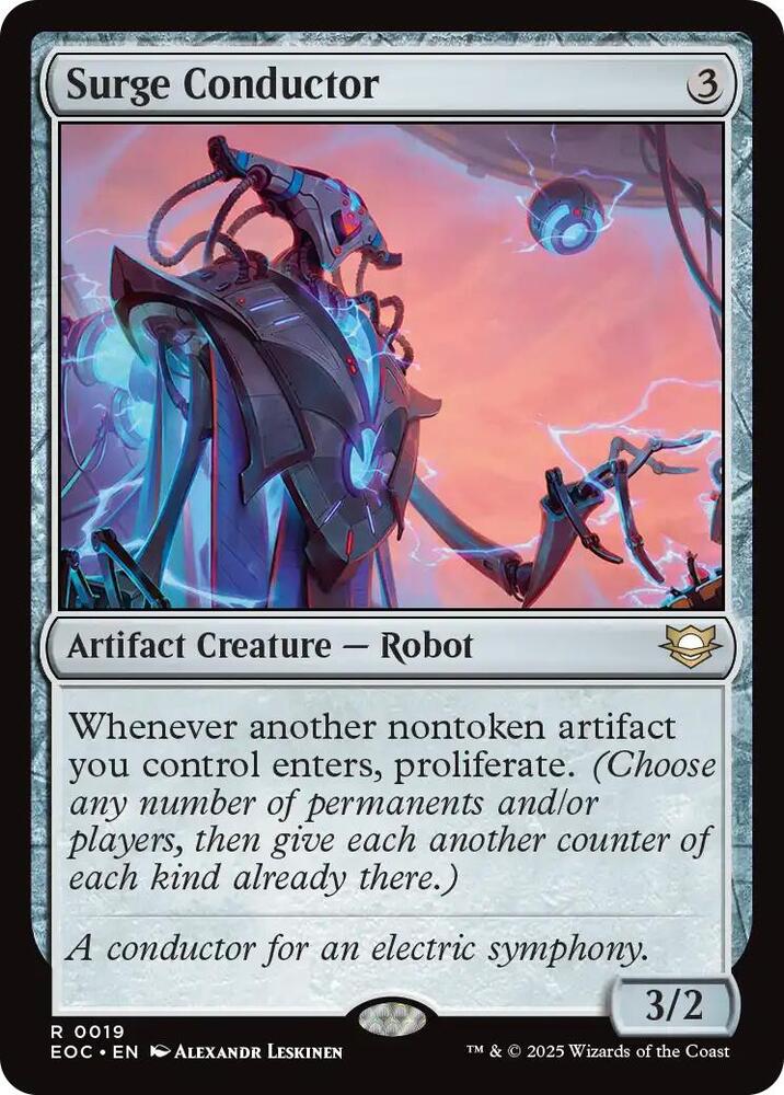 Surge Conductor (19) [Edge of Eternities Commander]