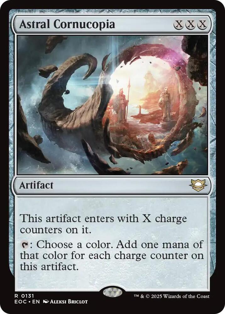 Astral Cornucopia (131) [Edge of Eternities Commander]