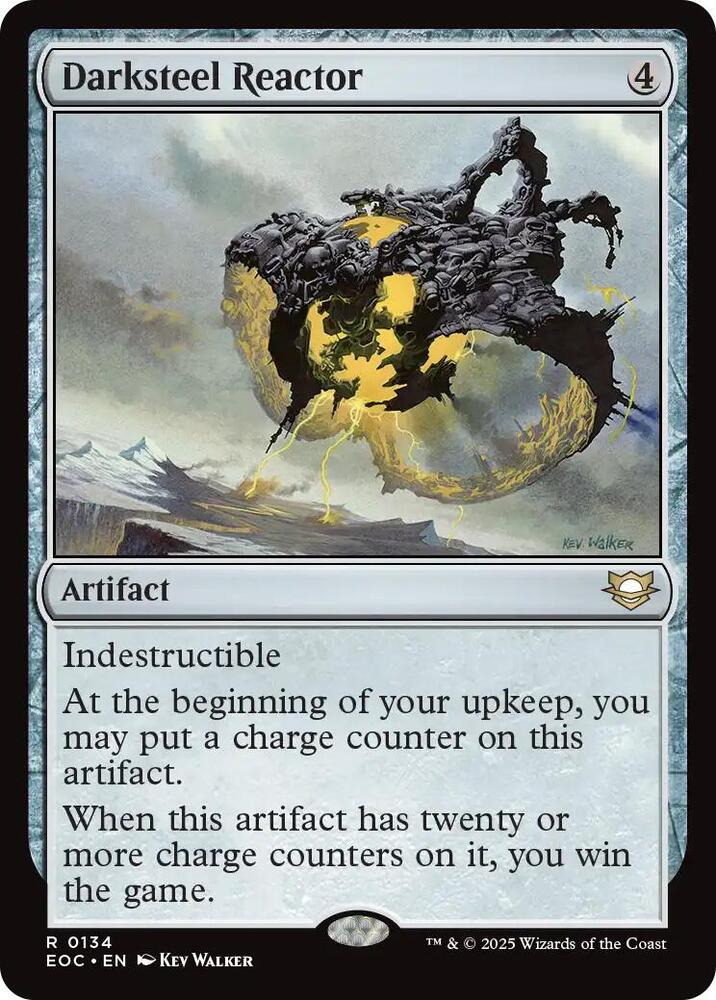 Darksteel Reactor (134) [Edge of Eternities Commander]