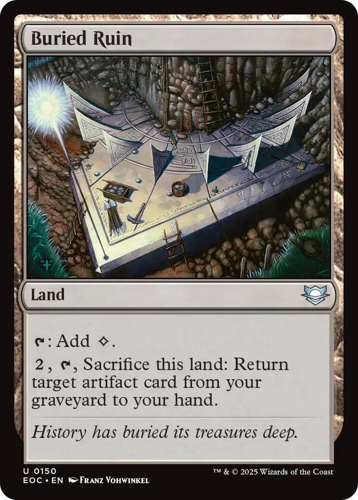 Buried Ruin (150) [Edge of Eternities Commander]