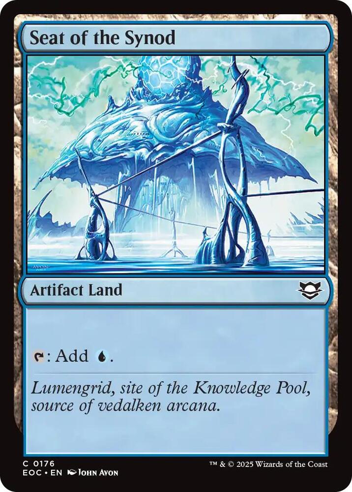 Seat of the Synod (176) [Edge of Eternities Commander]