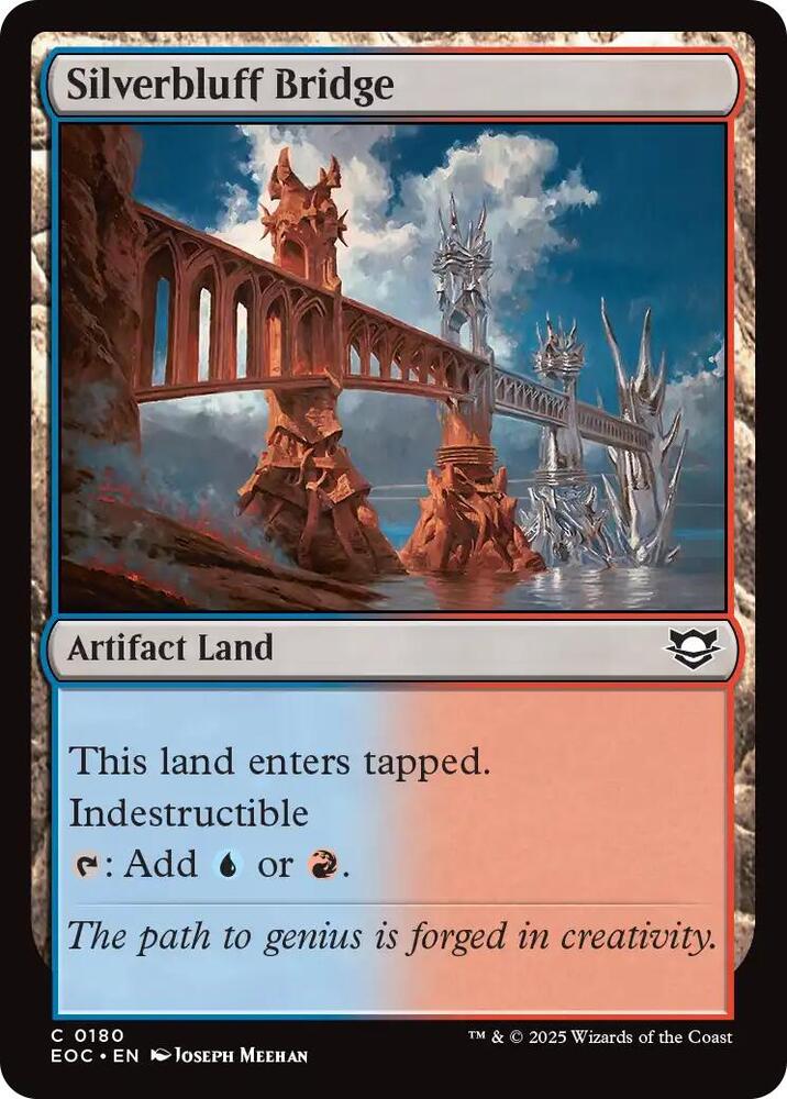Silverbluff Bridge (180) [Edge of Eternities Commander]