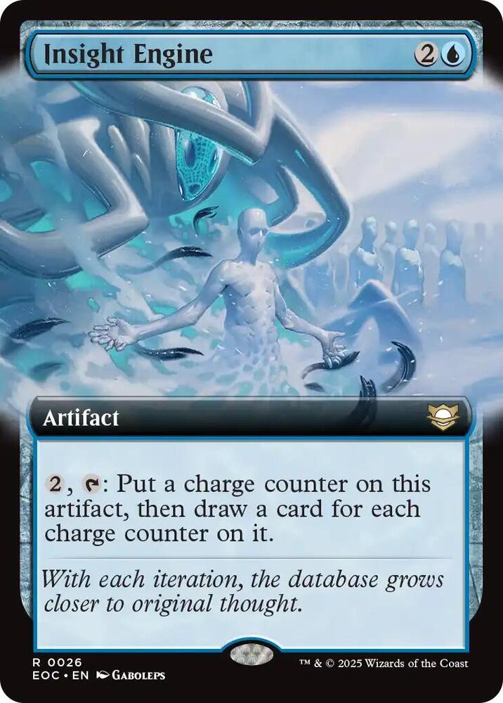Insight Engine (Extended Art) (26) [Edge of Eternities Commander]