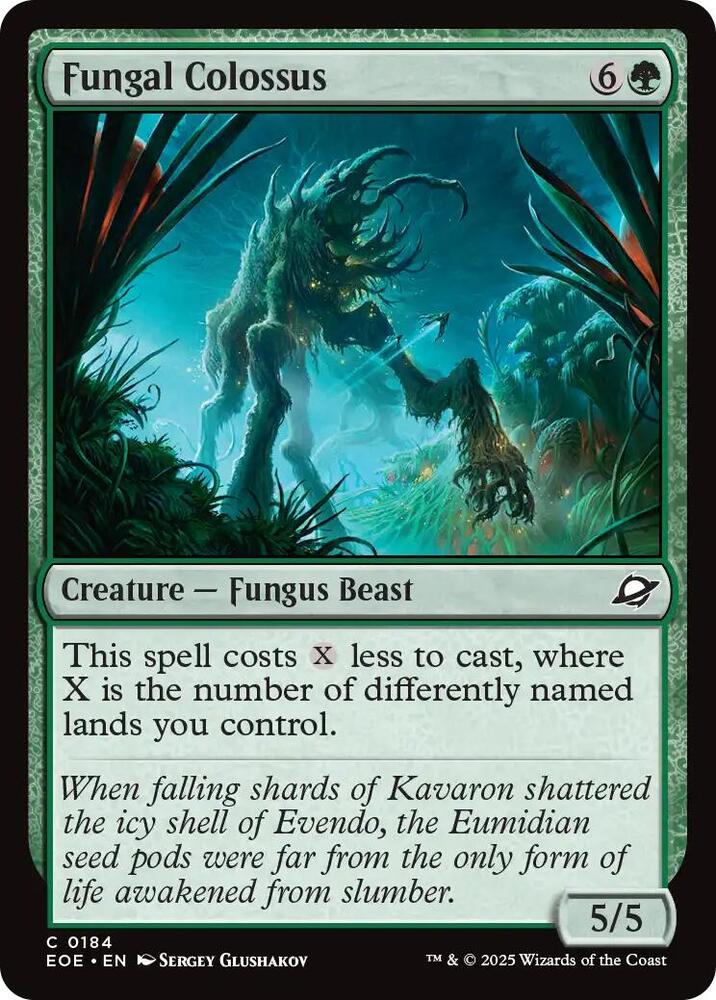 Fungal Colossus (184) [Edge of Eternities]