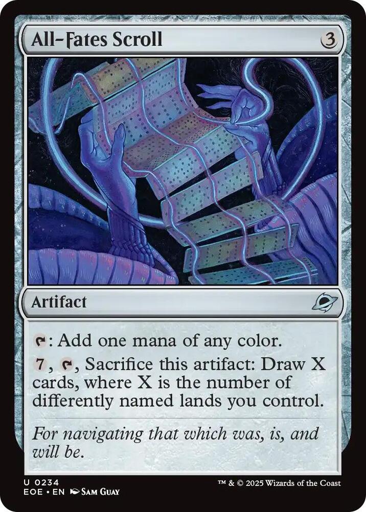 All-Fates Scroll (234) [Edge of Eternities]