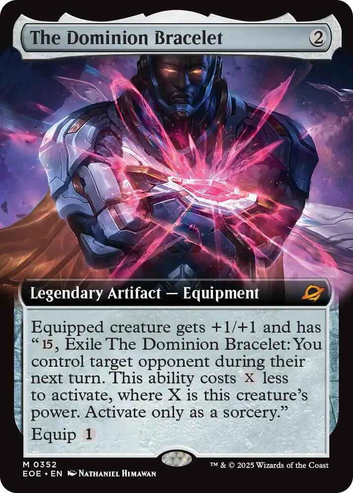 The Dominion Bracelet (Extended Art) (352) [Edge of Eternities]