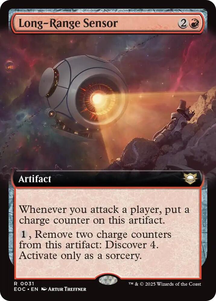 Long-Range Sensor (Extended Art) (31) [Edge of Eternities Commander]