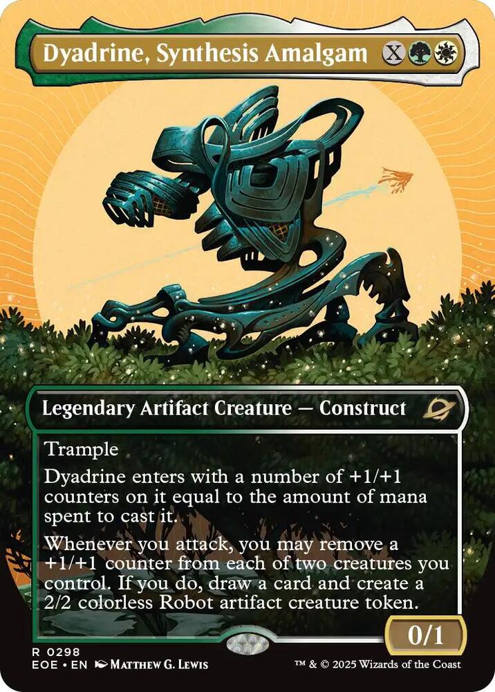 Dyadrine, Synthesis Amalgam (Borderless) (298) [Edge of Eternities]