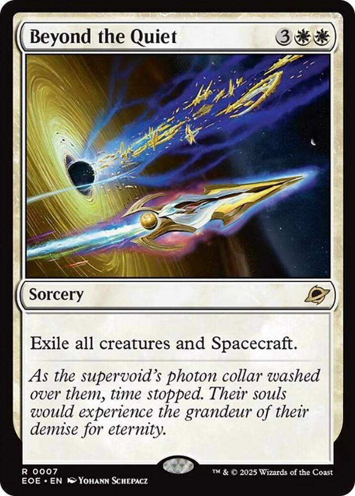 Beyond the Quiet (7) [Edge of Eternities]