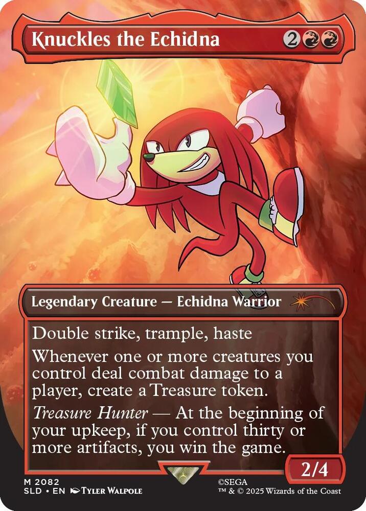 Knuckles the Echidna (2082) [Secret Lair Drop]