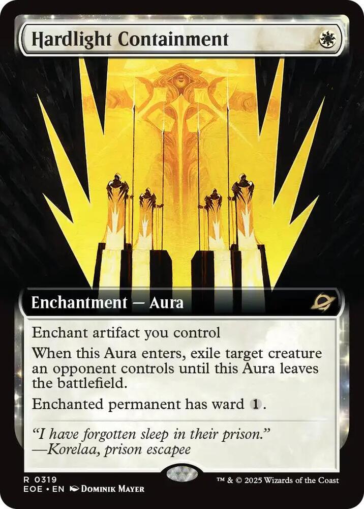 Hardlight Containment (Extended Art) (319) [Edge of Eternities]